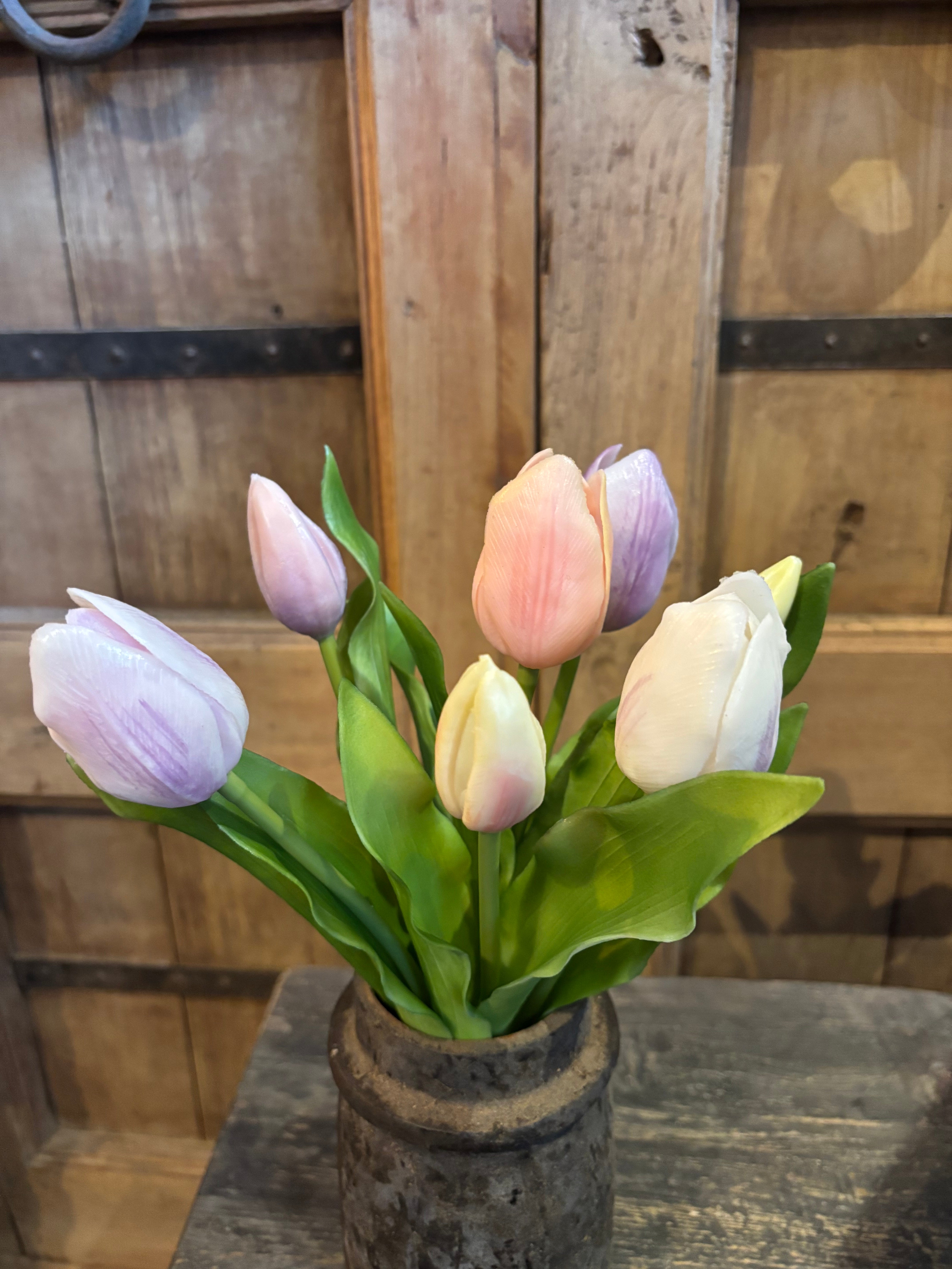 Tulpen roze en paars